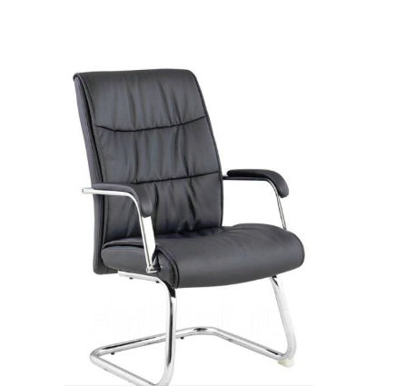 Офисное кресло RT-333BS БондCF экокожа (черный) в Сочи - изображение