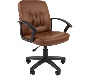 Кресло CHAIRMAN 651 ЭКО коричневое в Сочи