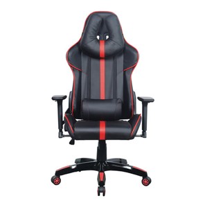 Кресло Brabix GT Carbon GM-120 (две подушки, экокожа, черное/красное) 531931 в Сочи