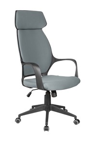 Кресло Riva Chair 7272 (Серый/черный) в Новороссийске