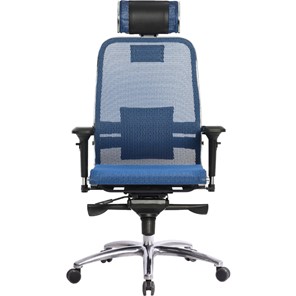 Офисное кресло Samurai S-3.04, синий в Краснодаре - предосмотр 1