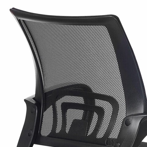 Офисное кресло Brabix Fly MG-396 (с подлокотниками, сетка, черное) 532083 в Краснодаре - изображение 6