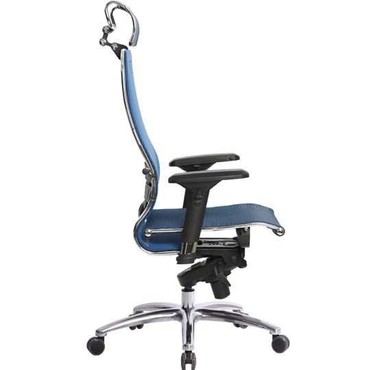 Офисное кресло Samurai S-3.04, синий в Сочи - изображение 2