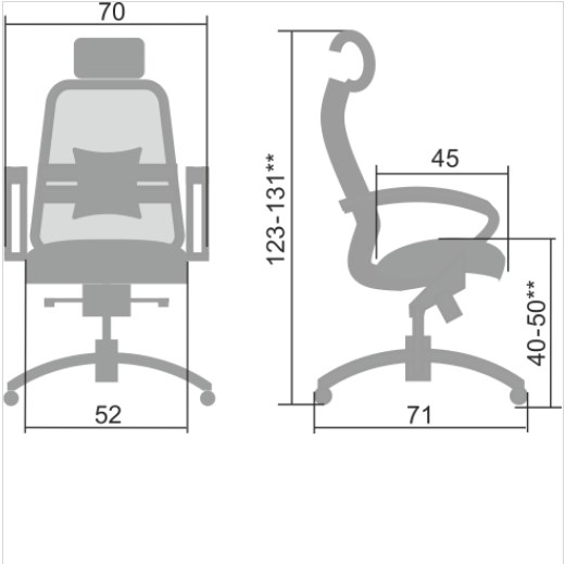 Офисное кресло Samurai S-2.04, черный в Сочи - изображение 4