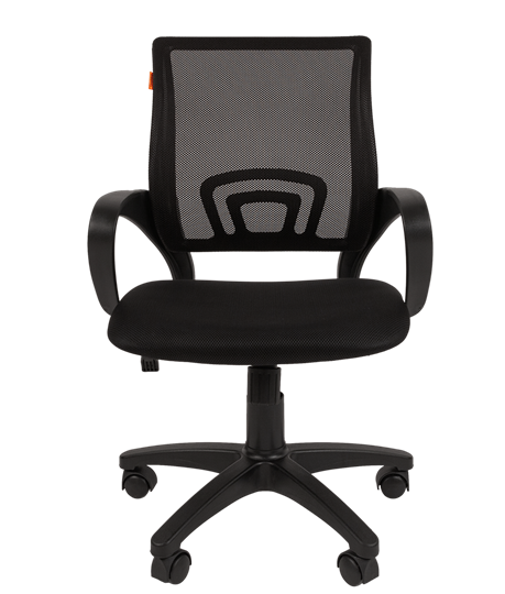 Кресло компьютерное CHAIRMAN 696 black Сетчатый акрил DW62 черный в Краснодаре - изображение 1