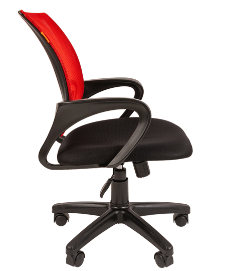 Кресло CHAIRMAN 696 black Сетчатый акрил DW69 красный в Краснодаре - изображение 1
