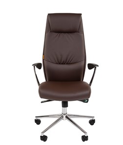 Компьютерное кресло CHAIRMAN Vista Экокожа премиум коричневая (vista) в Краснодаре - предосмотр 3