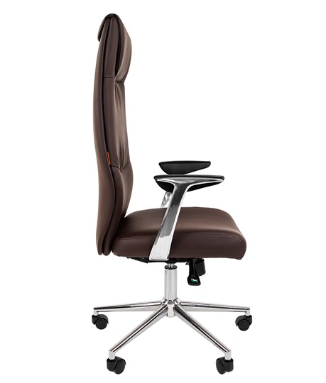 Компьютерное кресло CHAIRMAN Vista Экокожа премиум коричневая (vista) в Армавире - изображение 4