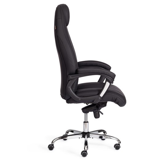 Кресло офисное BOSS Lux, кож/зам, черный, арт.21151 в Новороссийске - изображение 1