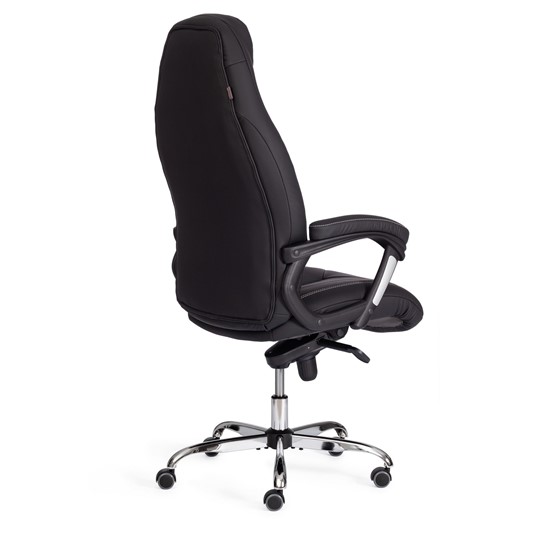 Кресло офисное BOSS Lux, кож/зам, черный, арт.21151 в Краснодаре - изображение 3