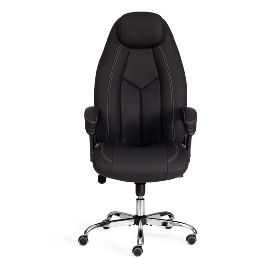 Кресло офисное BOSS Lux, кож/зам, черный, арт.21151 в Армавире - изображение 5