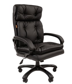 Офисное кресло CHAIRMAN 442 Экокожа черная в Сочи