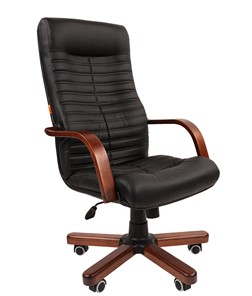 Офисное кресло CHAIRMAN 480 WD, экокожа, цвет черный в Армавире