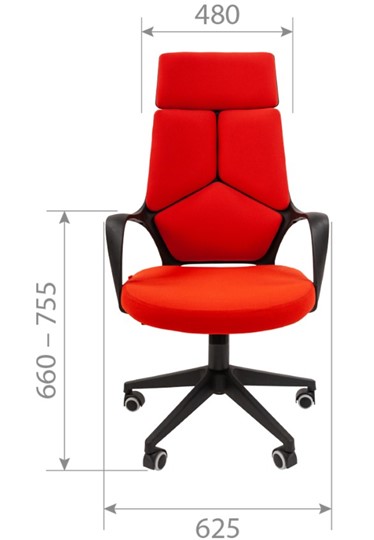 Кресло CHAIRMAN 525, серое в Краснодаре - изображение 1