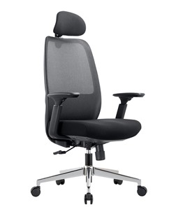 Кресло офисное CHAIRMAN 581 Сетчатый акрил черный / Полиэстер черный в Краснодаре