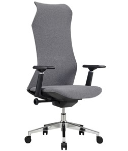 Кресло офисное CHAIRMAN 583 ткань светло-серая в Краснодаре