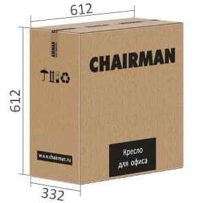 Кресло офисное CHAIRMAN 661 Ткань стандарт 15-21 черная в Новороссийске - изображение 5