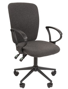 Офисное кресло CHAIRMAN 9801 BLACK, серое в Краснодаре