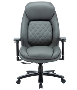 Кресло для руководителя CHAIRMAN CH403, серый, эко кожа в Сочи - предосмотр 1