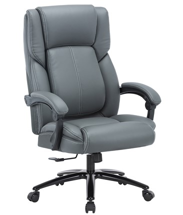 Кресло офисное CHAIRMAN CH415 эко кожа серая в Краснодаре - изображение