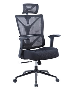 Офисное кресло CHAIRMAN CH566 сетчатый акрил черный / полиэстер черный в Краснодаре - предосмотр