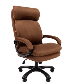 Офисное кресло CHAIRMAN HOME 505, велюр коричневое в Армавире