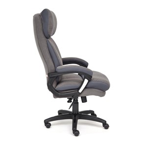 Кресло компьютерное DUKE флок/ткань, серый/серый, 29/TW-12 арт.14039 в Краснодаре - предосмотр 2