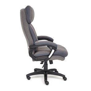 Кресло компьютерное DUKE флок/ткань, серый/серый, 29/TW-12 арт.14039 в Сочи - предосмотр 5