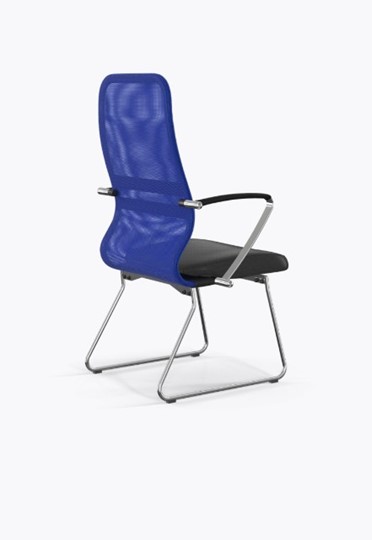 Кресло офисное Ergolife Sit 8 B2-9K - X1+Extra (Синий-Черный) в Краснодаре - изображение 1