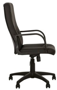 Офисное кресло MANAGER (PL64) экокожа ECO-30, черная в Краснодаре - предосмотр 2