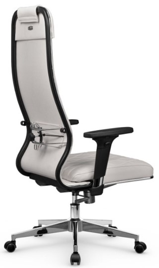Кресло офисное Мetta L 1m 40M/2D Infinity Easy Clean (MPES) топган, нижняя часть 17834 белый в Сочи - изображение 3