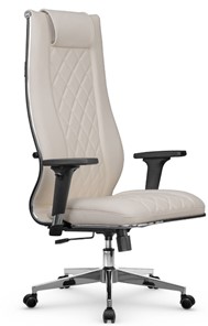 Офисное кресло МЕТТА L 1m 50M/2D Infinity Easy Clean топган, нижняя часть 17834 светло-бежевый в Сочи