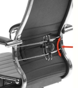 Офисное кресло Мetta L 1m 46/2D Infinity Easy Clean (MPES) топган, нижняя часть 17833 белый в Армавире - предосмотр 2