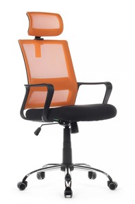 Кресло RCH 1029HB, черный/оранжевый в Краснодаре