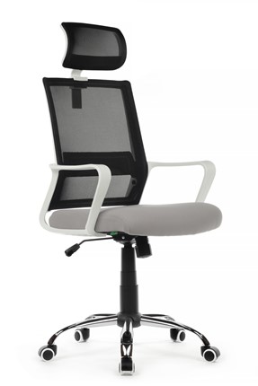 Кресло офисное RCH 1029HW, серый/черный в Краснодаре - изображение
