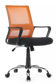 Кресло Riva RCH 1029MB, черный/оранжевый в Сочи