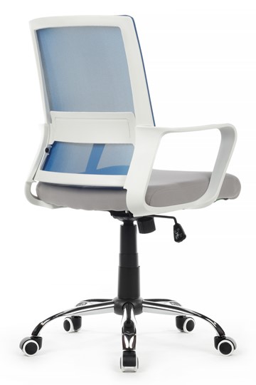 Офисное кресло RCH 1029MW, серый/синий в Новороссийске - изображение 3