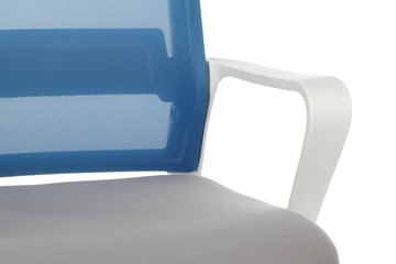 Офисное кресло RCH 1029MW, серый/синий в Новороссийске - предосмотр 5