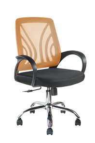 Офисное кресло Riva Chair 8099Е, Оранжевый в Краснодаре