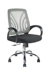 Кресло компьютерное Riva Chair 8099Е, Серый в Краснодаре