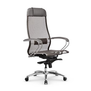 Офисное кресло Samurai S-1.04 MPES Светло-коричневый / Серый в Армавире - предосмотр