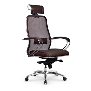 Кресло офисное Samurai SL-2.04 MPES Темно-коричневый в Армавире
