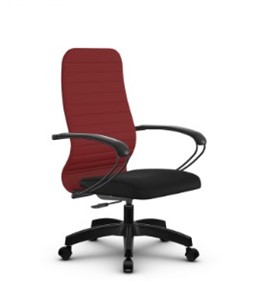 Кресло офисное SU-CK130-10P PL красный/черный в Краснодаре