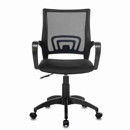 Офисное кресло Brabix Fly MG-396 (с подлокотниками, сетка, черное) 532083 в Армавире - изображение
