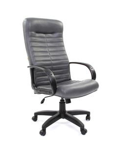 Офисное кресло CHAIRMAN 480 LT, экокожа, цвет серый в Новороссийске