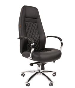 Офисное кресло CHAIRMAN 950 Экокожа черная в Армавире