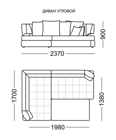 Угловой диван Бруно Элита 50 Б в Краснодаре - изображение 6