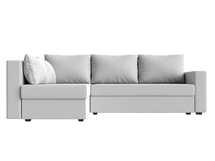 Угловой диван Мансберг, Белый (Экокожа) в Армавире - изображение 8
