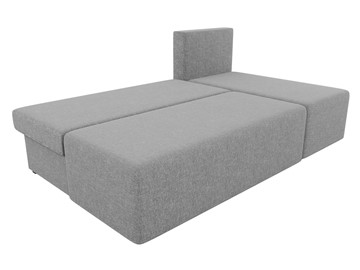 Угловой диван с оттоманкой Поло, Серый (рогожка) в Краснодаре - предосмотр 4