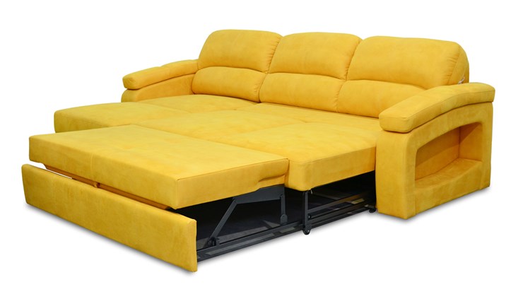 Угловой диван Матрица 28 ТТ с оттоманкой в Краснодаре - изображение 1